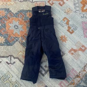 Weatherproof brand snow bibs